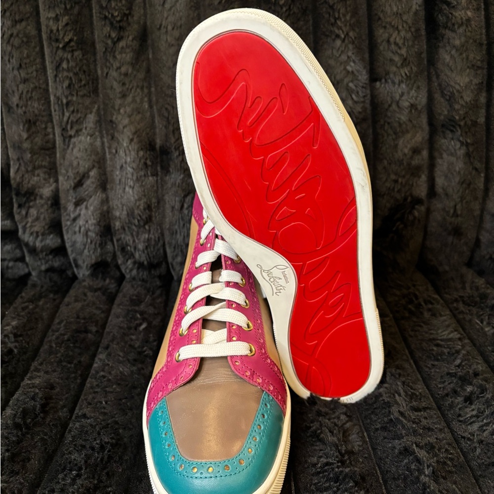 Colorful High-Top Sneakers - Picture 4 of 5